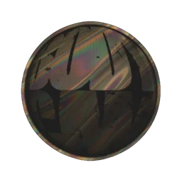 Bodycam Logo Gold Holographic