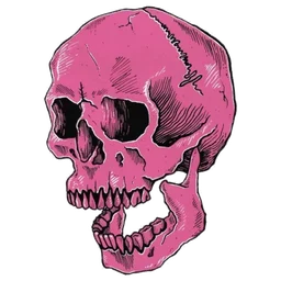 Pink Skull