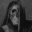 Hugo portrait when dead