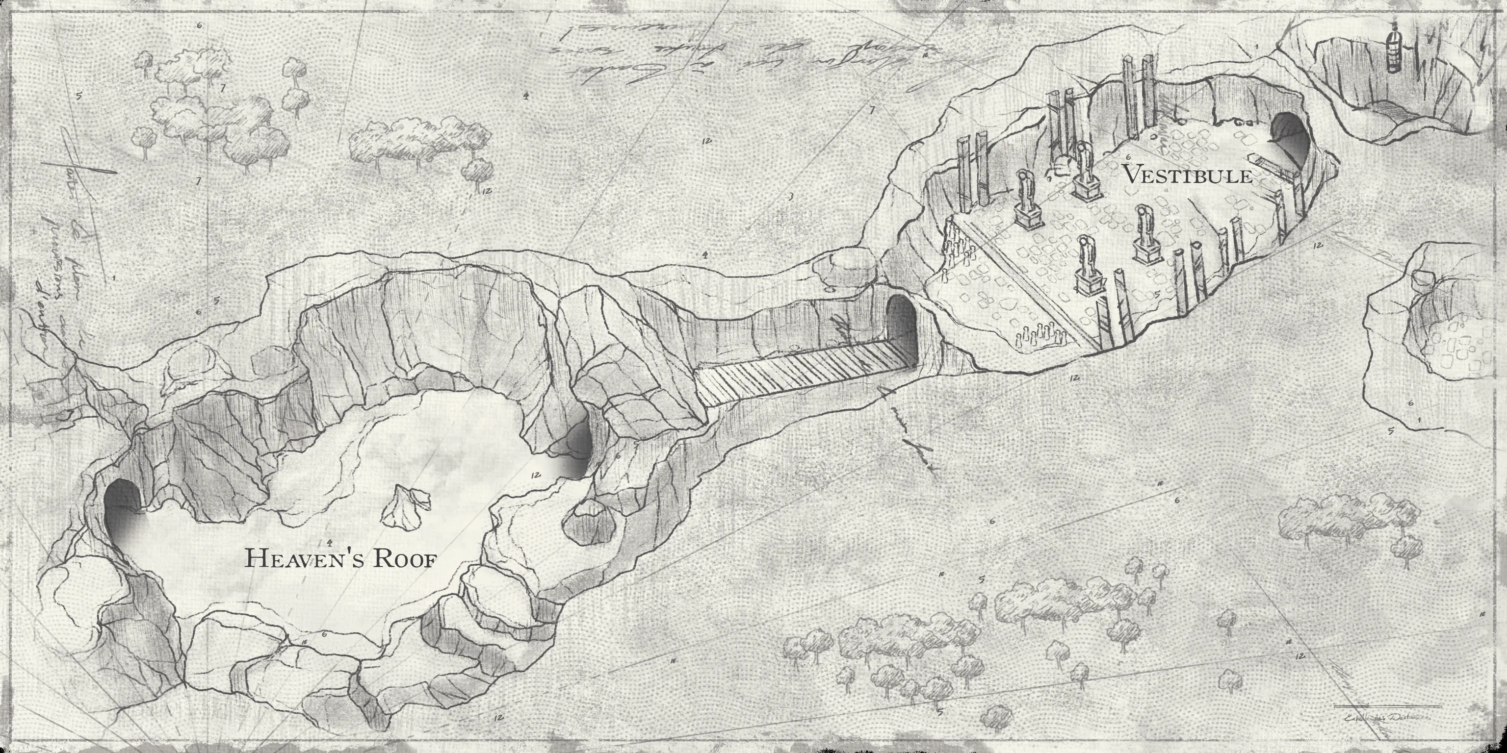 Undercroft I, the in-game map of Sarlat Farm